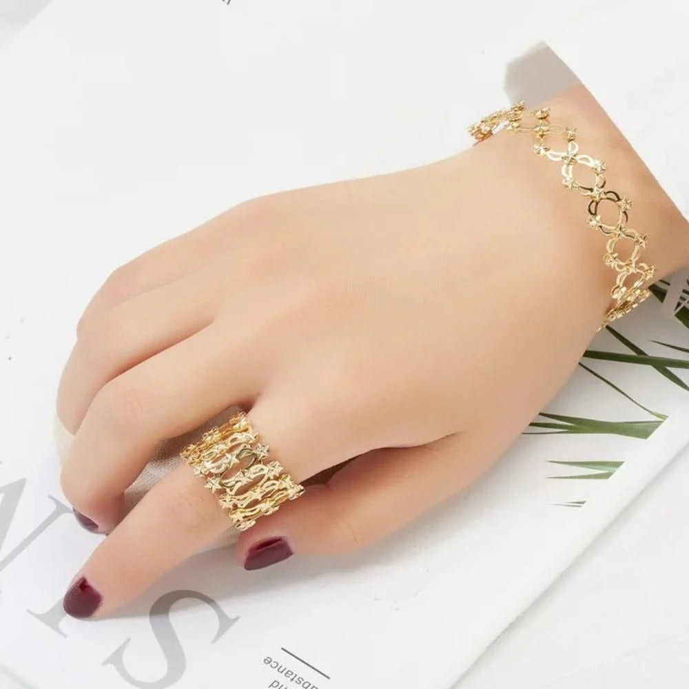 2 in 1 Folding Ring & Bracelet
