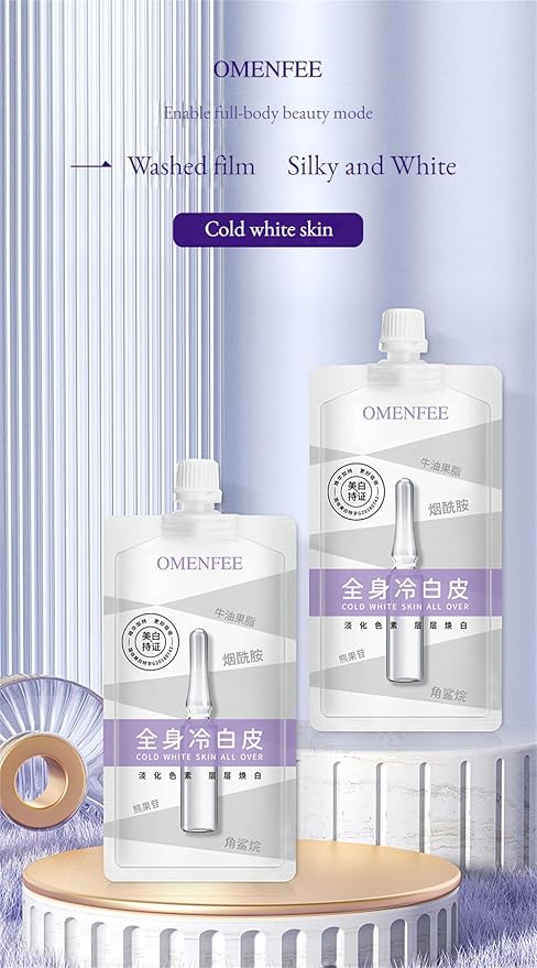 OMENFEE Whitening Body Film Cream – Instant Skin Brightening Solution