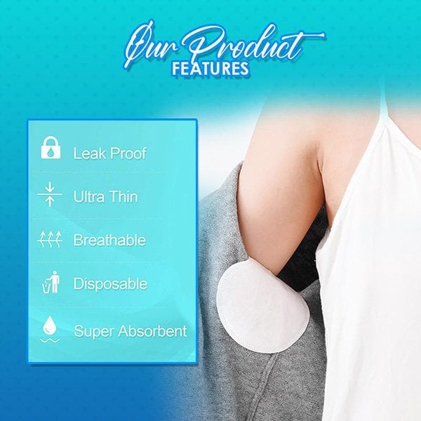 Disposable Underarm Sweat Pads For Men and Women