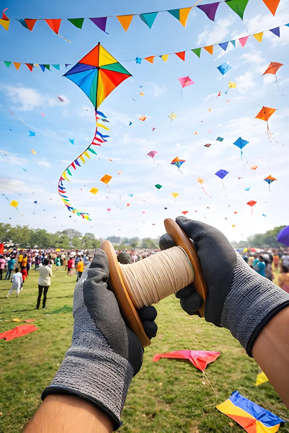 Anti-Cut Safety Gloves (Basant)