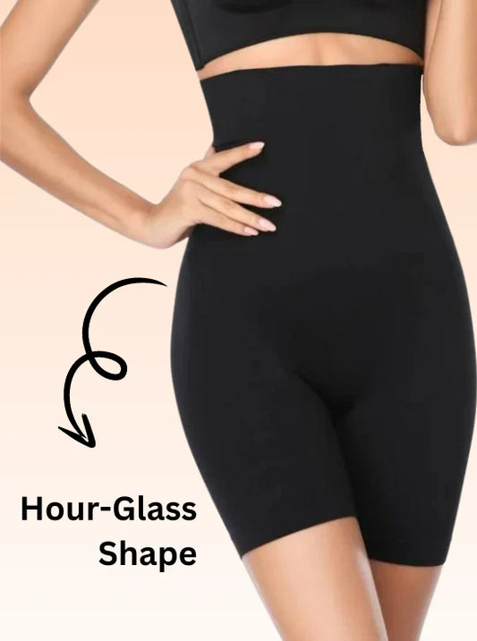 Premium Slim Body ComfortCurve High Waist Shaper | Instantly Look 10–20 Pounds Thinner — Breathable Lightweight & Comfy!