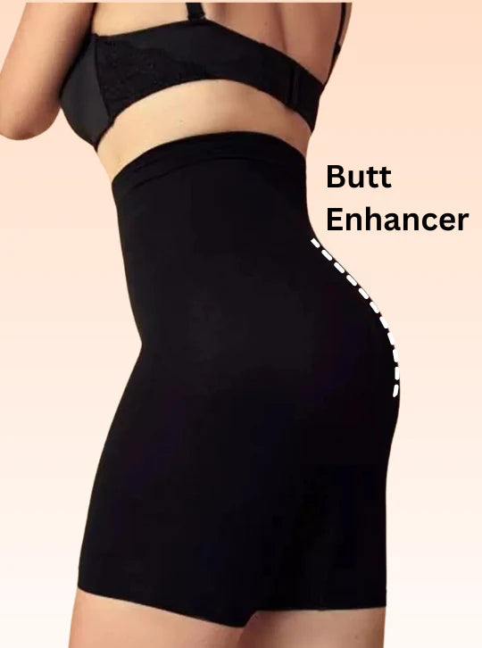 Premium Slim Body ComfortCurve High Waist Shaper | Instantly Look 10–20 Pounds Thinner — Breathable Lightweight & Comfy!
